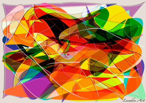 Digital Art/ArtWork/Painting/Kunst/Maleri/Blended Shapes - Jens Lundin Art