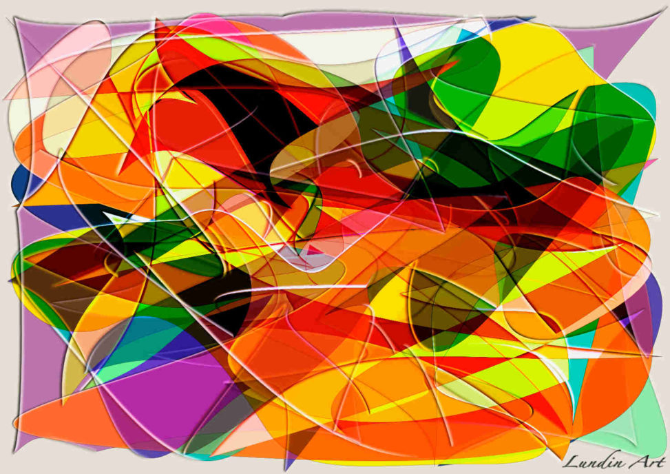 Digital Art/ArtWork/Painting/Kunst/Maleri/Blended Shapes - Jens Lundin Art