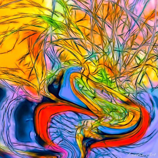 Digital Art/ArtWork/Painting/Kunst/Maleri/Complicated Mesh - Jens Lundin Art