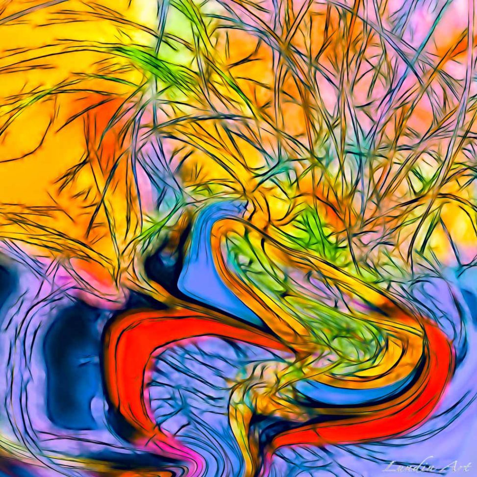 Digital Art/ArtWork/Painting/Kunst/Maleri/Complicated Mesh - Jens Lundin Art
