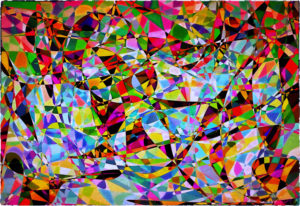 Digital Art/ArtWork/Painting/Kunst/Maleri/Controlled Chaos - Jens Lundin Art