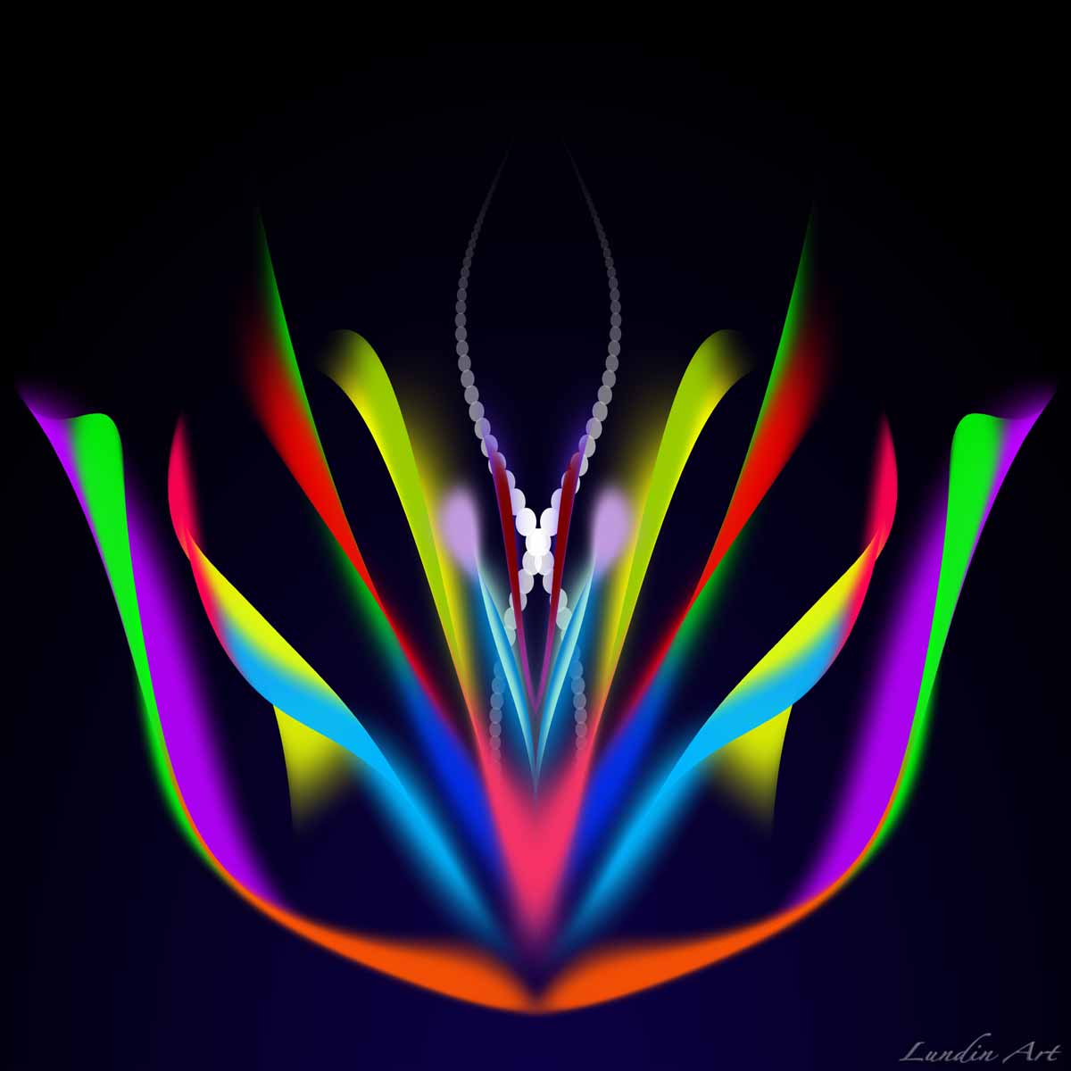 Digital Art/ArtWork/Painting/Kunst/Maleri/Lotus - Jens Lundin Art