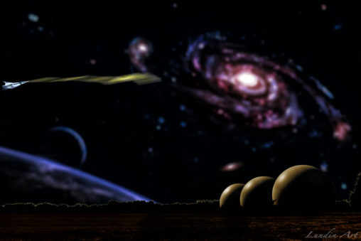 Digital Art/ArtWork/Painting/Kunst/Maleri/Planet - Jens Lundin Art
