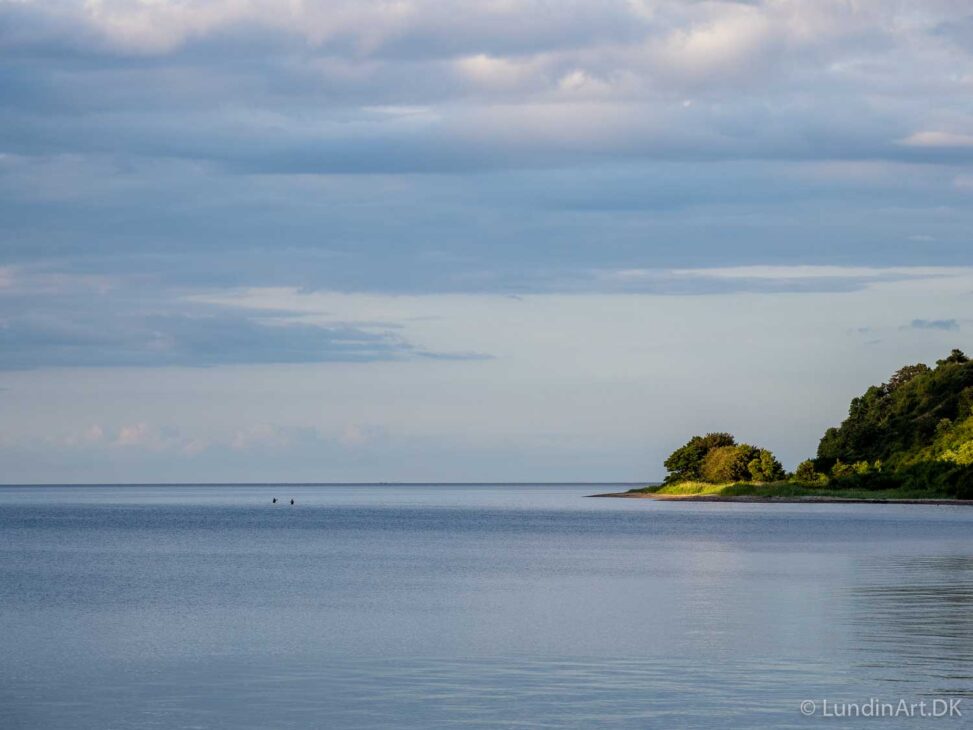 Digital Art,ArtWork,Painting,Kunst,Maleri,Photo,Nature,Natur,Fishermen at Røjle Klint,Lystfiskere ved Røjle Klindt,Jens Lundin Art,Jens Lundin