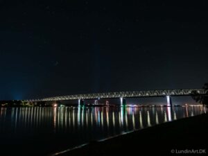 Digital Art,ArtWork,Painting,Kunst,Maleri,Photo,Nature,Natur,Bridges from Søbadet,Broerne det fra Søbadet,Jens Lundin Art,Jens Lundin